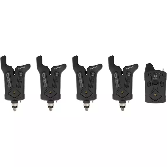 Набір сигналізаторів Brain Wireless Bite Alarm F-1 4+1, фото 