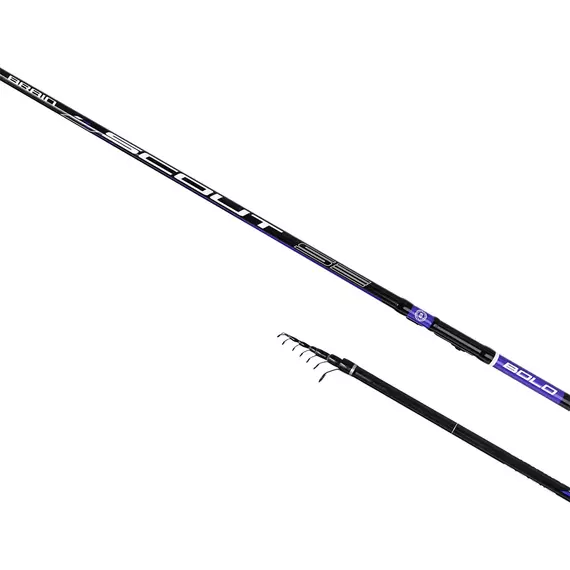 Удилище Brain Scout SE Bolo 5m, тест 20-40g. Поплавочное удилище с кольцами и катушкодержателем, Довжина: 5m, Тип вудлища: з кільцями (болонське), фото 