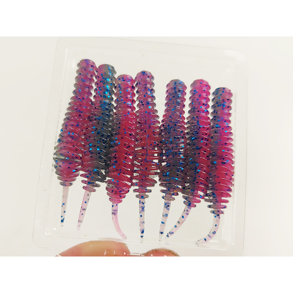 Силікон Select Snack 2" #314 (7 шт / уп), Довжина силікону: 2" (5.2 см), Колір силікону: 314, фото , изображение 8