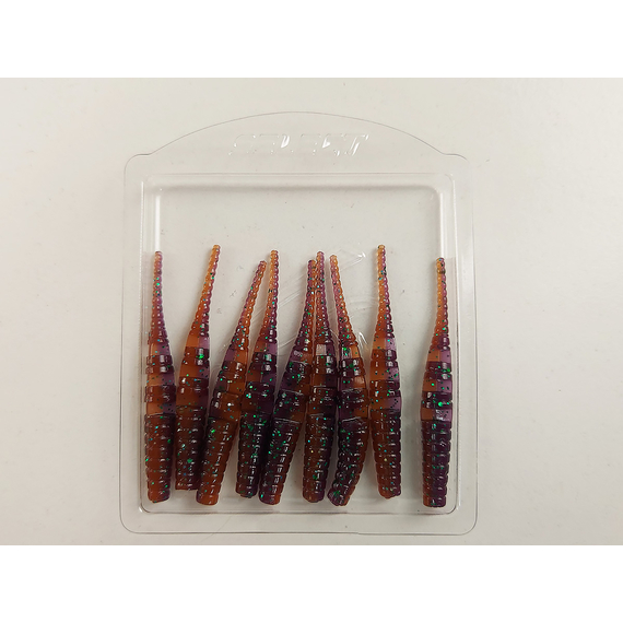 Силікон Select Javik 1.8" col.206 (9 шт/упак), Довжина силікону: 1.8" (4.57 см), Колір силікону: 206, фото , изображение 6