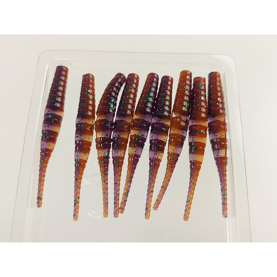 Силікон Select Javik 1.8" col.206 (9 шт/упак), Довжина силікону: 1.8" (4.57 см), Колір силікону: 206, фото , изображение 7