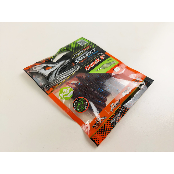 Силікон Select Snack 2.0" col.110 (7 шт/пак), Довжина силікону: 2" (5.2 см), Колір силікону: 110, фото , изображение 8