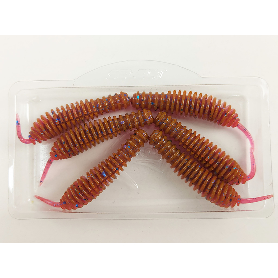 Силикон Select Snack 2.5" col.900 (6 шт/пак), Длина силикона: 2.5" (6.1 см), Расцветка силикона: 900, фото , изображение 6