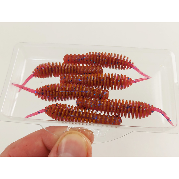 Силикон Select Snack 2.5" col.900 (6 шт/пак), Длина силикона: 2.5" (6.1 см), Расцветка силикона: 900, фото , изображение 7