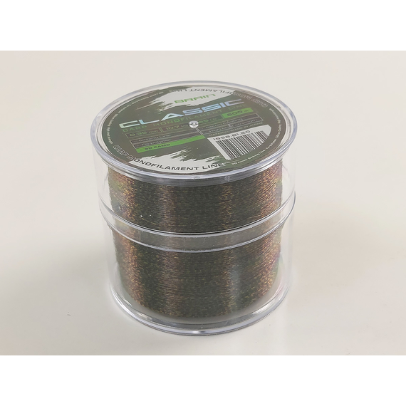 Жилка Brain Classic Carp Line 600m 0,35mm 10,7kg 25lb 3D camo, Диаметр: 0.35, Размотка: 600, Выберите цвет: 3D camo, фото , изображение 4