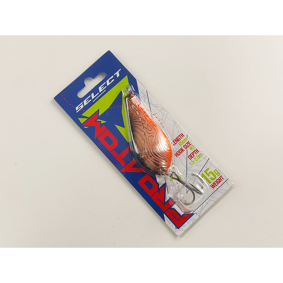 Блешня Select ProAtom 15.0g 65mm #07, Вага блешні: 15г, Колір блешні: 07, фото , изображение 6