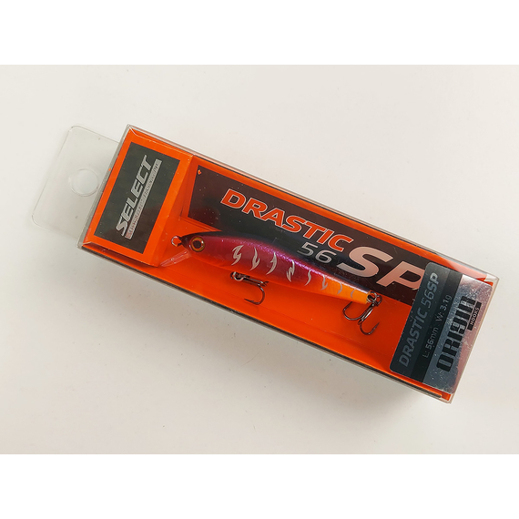 Воблер Select Drastic 56SP 3.1g col.06 (0.7-1m), Цвет воблера: col.06, фото , изображение 2