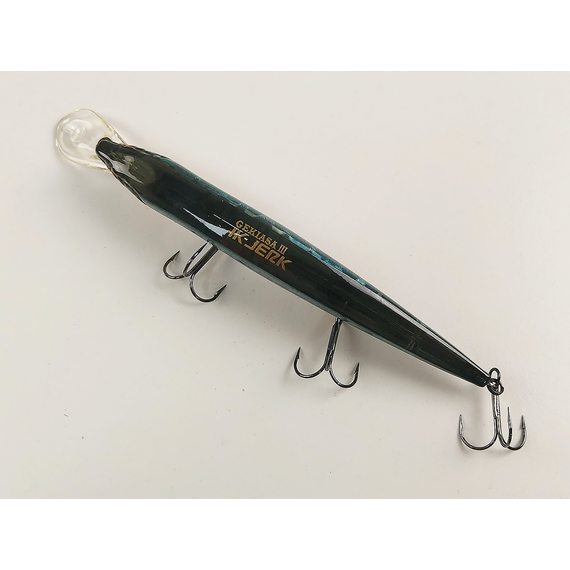 Воблер Imakatsu Gekiasa III IK Jerk 130SP 130mm 21.0g #37 Alumina hasu, Колір воблера: 37, фото , изображение 3