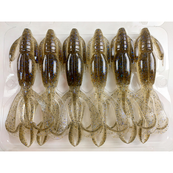 Силікон Keitech Crazy Flapper 4.4" (6 шт/упак), колір: 440 electric shad, Довжина силікону: 4.4" (11.2 см), Колір силікону: 440 Electric Shad, фото , изображение 6