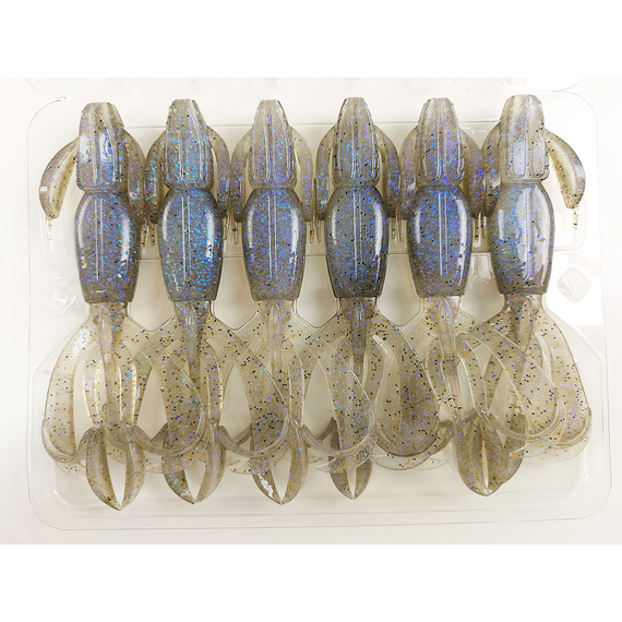 Силікон Keitech Crazy Flapper 4.4" (6 шт/упак), колір: 440 electric shad, Довжина силікону: 4.4" (11.2 см), Колір силікону: 440 Electric Shad, фото , изображение 7