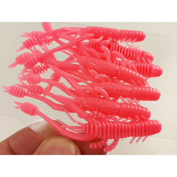 Силікон Select Sexy Shrimp 3" col.PA44 (7 шт/упак), Довжина силікону: 3" (7.62 см), Колір силікону: PA44, фото , изображение 6