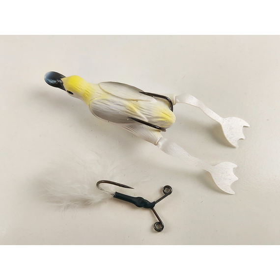 Воблер Savage Gear 3D Hollow Duckling weedless S 75mm 15g 04-White, Розмір/Вага: 75мм/15г, Колір воблера: White, фото , изображение 7