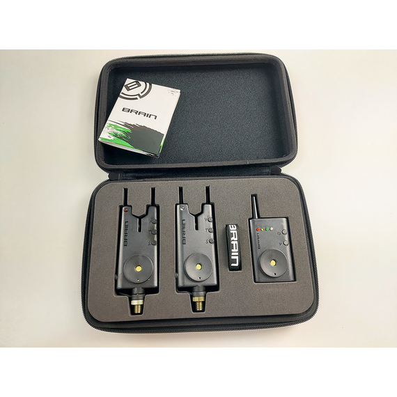 Набор сигнализаторов Brain Wireless Bite Alarm B-1 2+1, фото , изображение 7