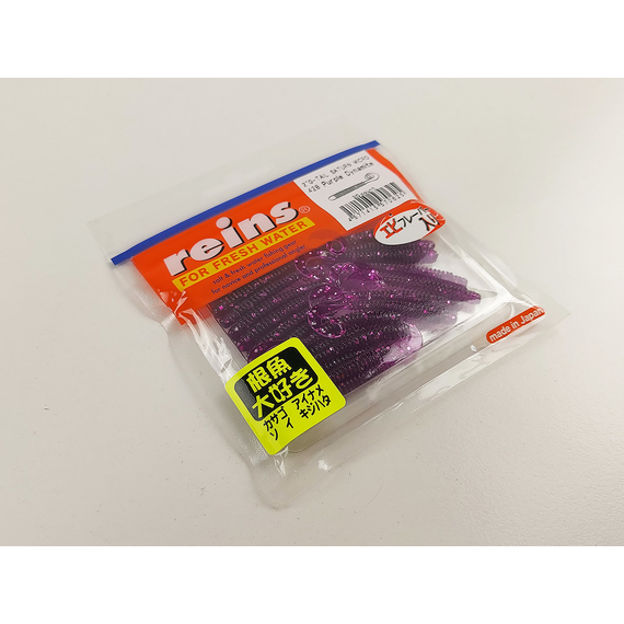 Силикон Reins G-Tail Saturn Micro 428 Purple Dynamite (20 шт/уп.), Длина силикона: 2.0" (5,08 см), Расцветка силикона: 428 Purple Dynamite, фото , изображение 2