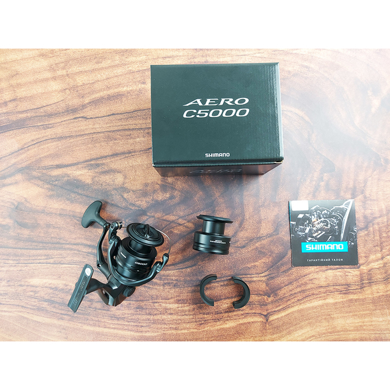 Котушка Shimano Aero C5000 4+1BB, Розмір шпулі: C5000, фото , изображение 5
