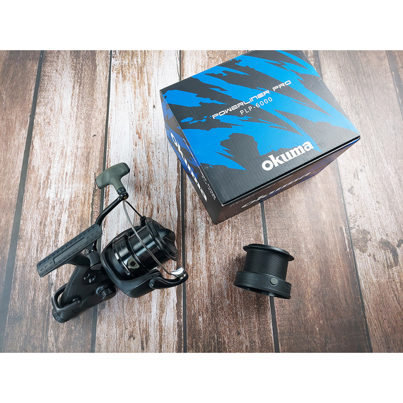 Котушка Okuma Powerliner Pro Baitfeeder PLP-6000, фото , изображение 2