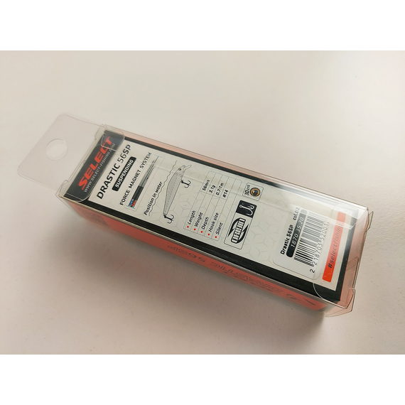 Воблер Select Drastic 56SP 3.1g col.02 (0.7-1m), Цвет воблера: col.02, фото , изображение 11