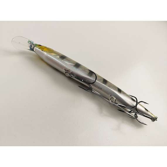 Воблер Select Hustler 160SP 160mm 32.0g #13 (1.7-1.9m), Размер/Вес: 160mm/32g, Цвет воблера: col.13, фото , изображение 4