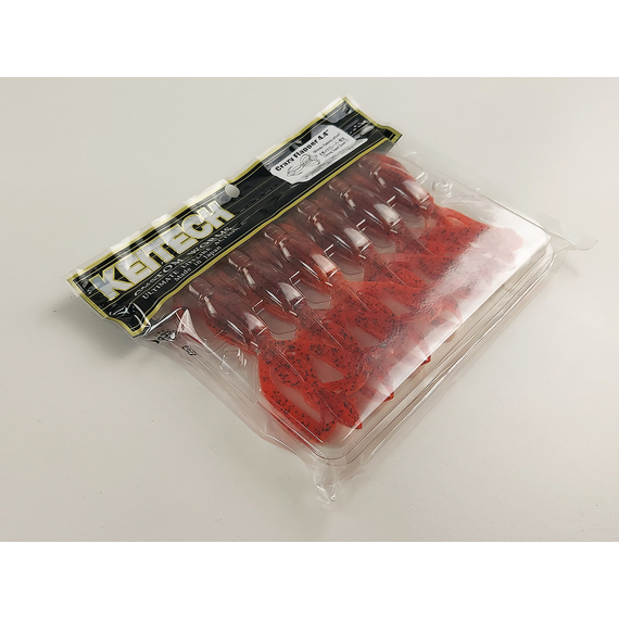 Силікон Keitech Crazy Flapper 4.4" (6 шт/упак), колір: 407 delta craw, Довжина силікону: 4.4" (11.2 см), Колір силікону: 407 Delta Craw, фото , изображение 10