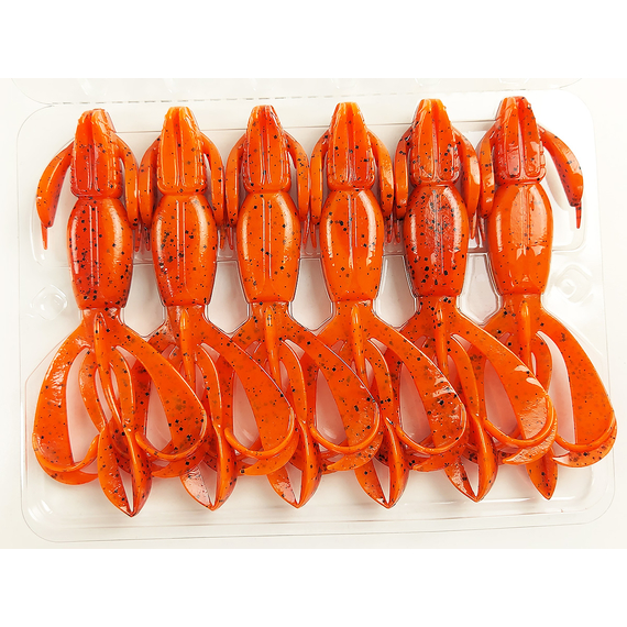 Силікон Keitech Crazy Flapper 4.4" (6 шт/упак), колір: 407 delta craw, Довжина силікону: 4.4" (11.2 см), Колір силікону: 407 Delta Craw, фото , изображение 9