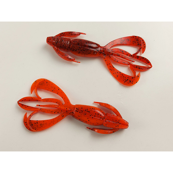 Силікон Keitech Crazy Flapper 4.4" (6 шт/упак), колір: 407 delta craw, Довжина силікону: 4.4" (11.2 см), Колір силікону: 407 Delta Craw, фото , изображение 4