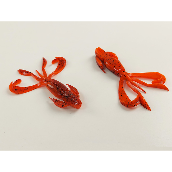 Силікон Keitech Crazy Flapper 4.4" (6 шт/упак), колір: 407 delta craw, Довжина силікону: 4.4" (11.2 см), Колір силікону: 407 Delta Craw, фото , изображение 6