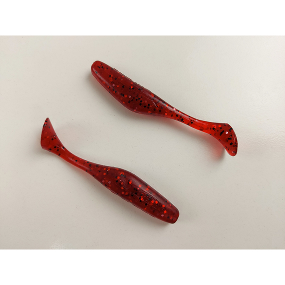 Силікон Select Crazy Shad 4" col.027 (5 шт/упак), Довжина силікону: 4.0" (10.16 см), Колір силікону: 027, фото , изображение 5