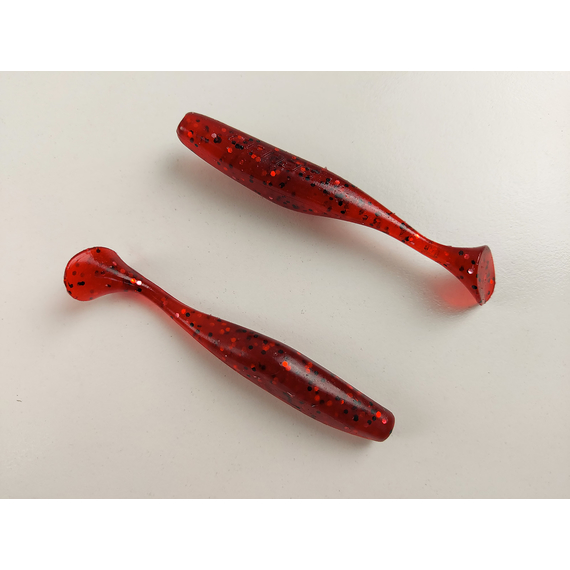 Силікон Select Crazy Shad 4" col.027 (5 шт/упак), Довжина силікону: 4.0" (10.16 см), Колір силікону: 027, фото , изображение 6