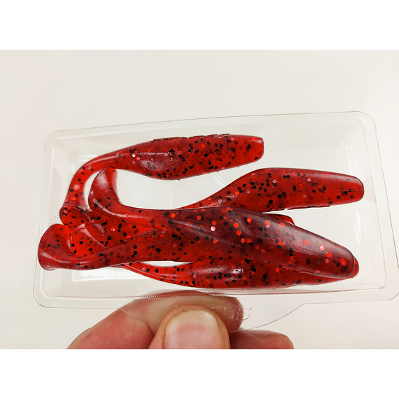 Силікон Select Crazy Shad 4" col.027 (5 шт/упак), Довжина силікону: 4.0" (10.16 см), Колір силікону: 027, фото , изображение 10