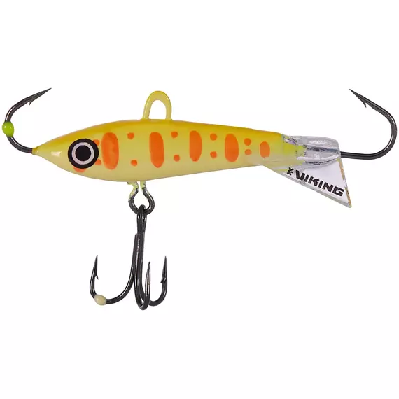 Балансир Viking Fishing Yeti Ice Jig 30mm 5.0g #06 Japanese School, Розмір/Вага: 30мм/5г, Колір балансиру: #6 Japanese School, фото 