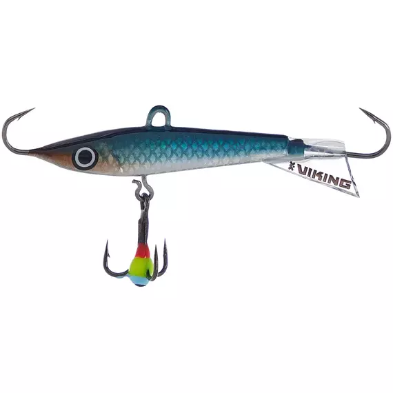 Балансир Viking Fishing Yeti Ice Jig 40mm 7.0g #11 Anchovy, Размер/Вес: 40мм/7г, Колір балансиру: #11 Anchovy, фото 