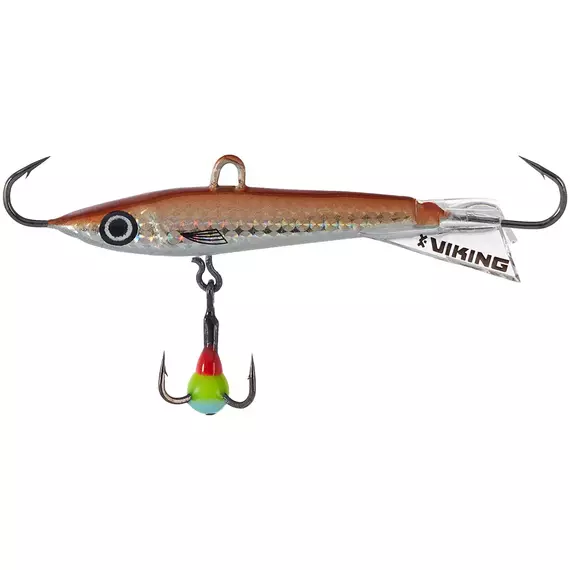 Балансир Viking Fishing Yeti Ice Jig 50mm 12.0g #12 Smoke Anchovy, Размер/Вес: 50мм/12г, Колір балансиру: #12 Smoke Anchovy, фото 