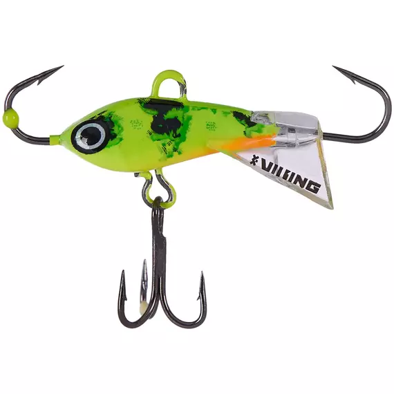 Балансир Viking Fishing Yeti Ice Jig 20mm 3.0g #5 Acid, Размер/Вес: 20мм/3г, Колір балансиру: #5 Acid, фото 