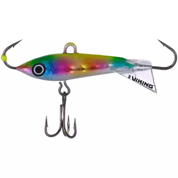Балансир Viking Fishing Yeti Ice Jig 30mm 5.0g #16 European Values, Размер/Вес: 30мм/5г, Колір балансиру: #16 European Values, фото 