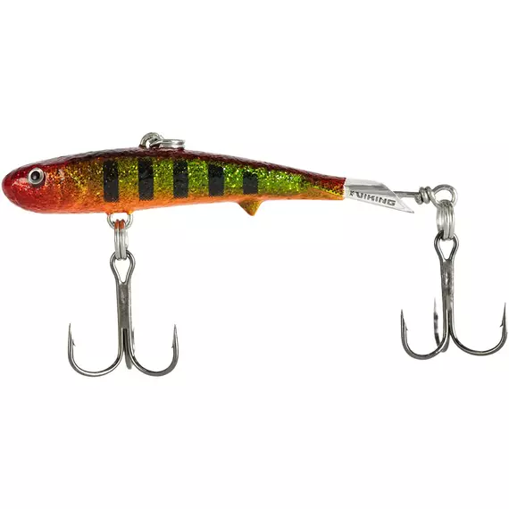 Балансир Viking Fishing Mate Ice Jig 50mm 12g #17 Brown Perch, Размер/Вес: 50мм/12г, Колір балансиру: #17 Brown Perch, фото 