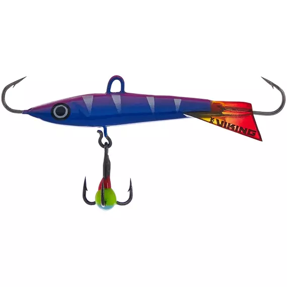 Балансир Viking Fishing Yeti Ice Jig 40mm 7.0g #9 Strange Perch, Размер/Вес: 40мм/7г, Колір балансиру: #9 Strange Perch, фото 