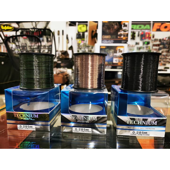 Леска Shimano Technium Invisitec 1330m 0.285mm 7.7kg Premium Box, Диаметр: 0.285, Размотка: 1330m, фото , изображение 7