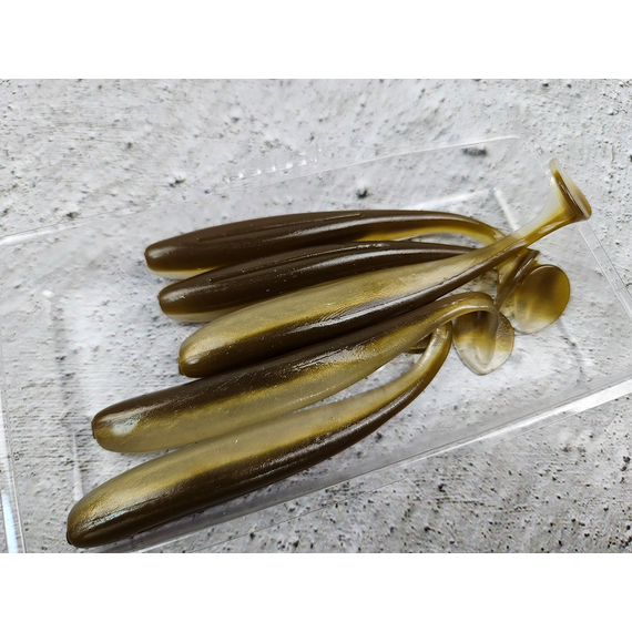 Силікон Select Easy Shad 3.5" #302 (5 шт / уп), Довжина силікону: 3.5" (8.89 см), Колір силікону: 302, фото , изображение 4