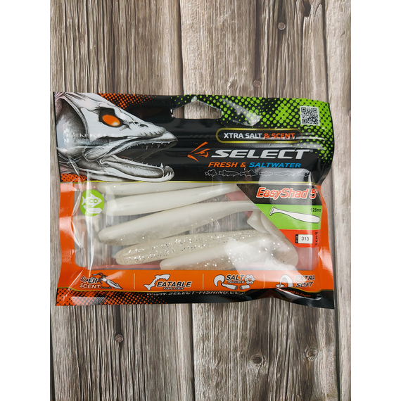 Силікон Select Easy Shad 5" #313 (5 шт / уп), Довжина силікону: 5" (12.7 см), Колір силікону: 313, фото , изображение 4