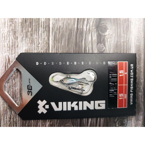 Балансир Viking Fishing Yeti Ice Jig 15mm 1.5g #11 Anchovy, Розмір/Вага: 15мм/1.5г, Колір балансиру: #11 Anchovy, фото , изображение 5