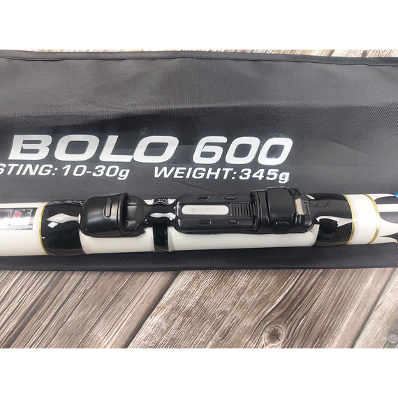 Болонське вудлище Brain Blast Bolo 6m, факт. довжина - 5,7м., 345гр. (телескопічне, з кільцями) + чохол та захист на кільця, Довжина: 6m, Тип вудлища: з кільцями (болонське), фото , изображение 6