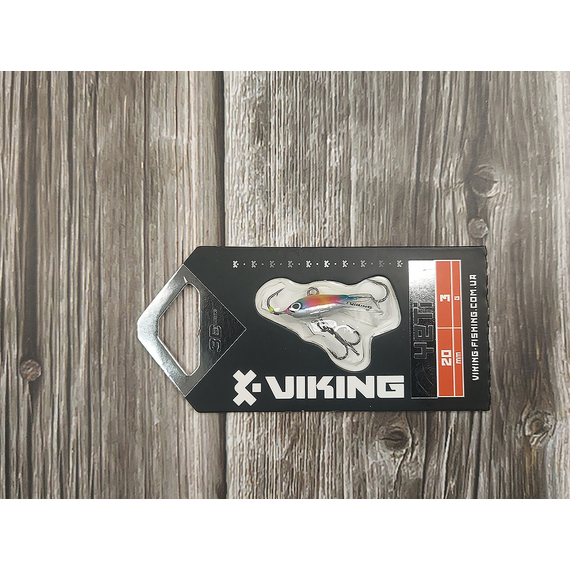 Балансир Viking Fishing Yeti Ice Jig 20mm 3.0g #16 European Values, Размер/Вес: 20мм/3г, Колір балансиру: #16 European Values, фото , изображение 4