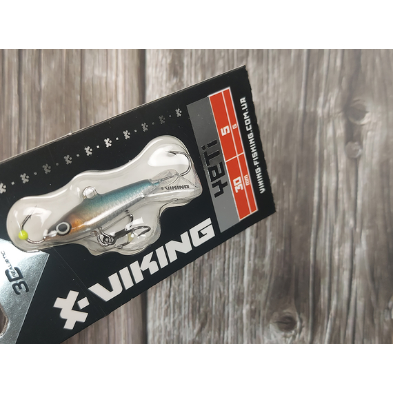Балансир Viking Fishing Yeti Ice Jig 30mm 5.0g #11 Anchovy, Розмір/Вага: 30мм/5г, Колір балансиру: #11 Anchovy, фото , изображение 4