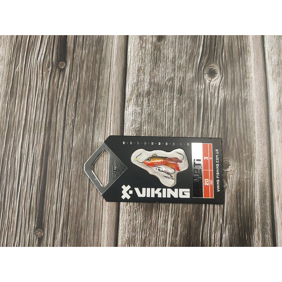 Балансир Viking Fishing Yeti Ice Jig 20mm 3.0g #10 Golden Dark, Розмір/Вага: 20мм/3г, Колір балансиру: #10 Golden Dark, фото , изображение 3