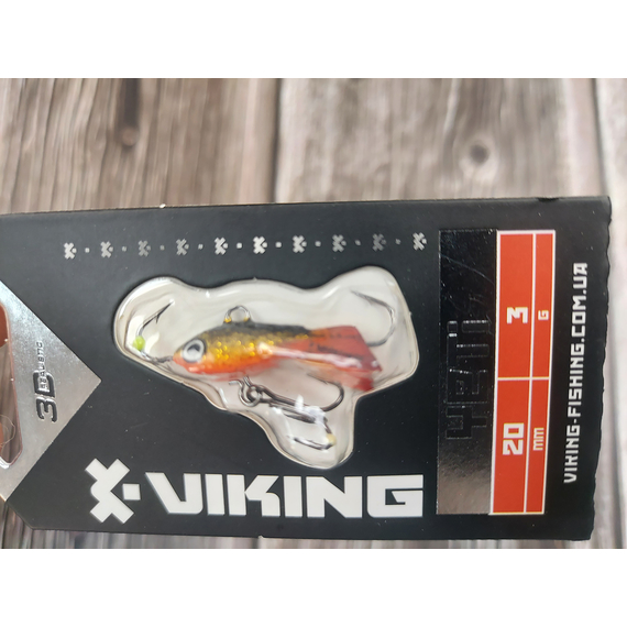 Балансир Viking Fishing Yeti Ice Jig 20mm 3.0g #10 Golden Dark, Розмір/Вага: 20мм/3г, Колір балансиру: #10 Golden Dark, фото , изображение 5