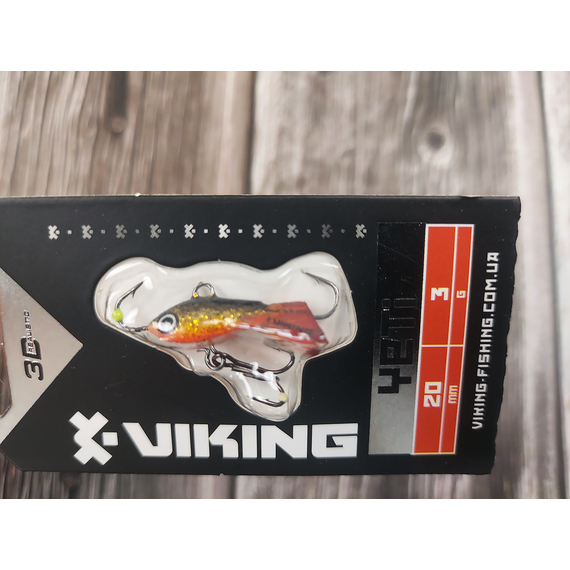 Балансир Viking Fishing Yeti Ice Jig 20mm 3.0g #10 Golden Dark, Розмір/Вага: 20мм/3г, Колір балансиру: #10 Golden Dark, фото , изображение 6