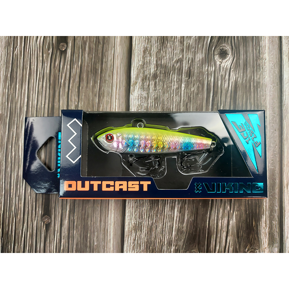 Воблер Viking Fishing Outcast Vib HV 60mm 16g #15 Pine Legend, Колір: Pine Legend, Розмір/Вага: 60мм/16г, фото , изображение 3