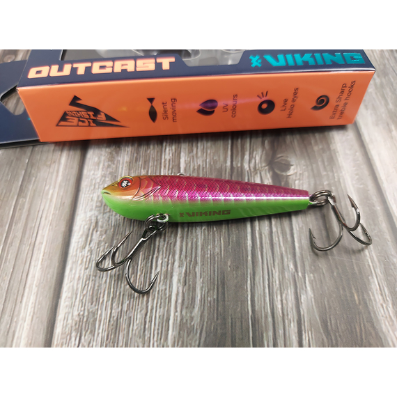 Воблер Viking Fishing Outcast Vib HV 60mm 16g #10 Violet Dream, Колір: Violet Dream, Розмір/Вага: 60мм/16г, фото , изображение 5