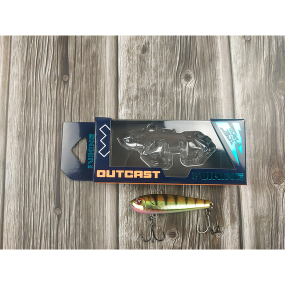 Воблер Viking Fishing Outcast Vib HV 60mm 16g #12 Metal Perch, Колір: Metal Perch, Розмір/Вага: 60мм/16г, фото , изображение 4