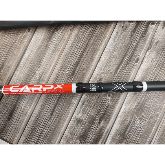Болонське вудлище Brain Axent Carp X Bolo 5.00m 50-150g для бічного ківка (телескопічне, з кільцями) + чохол та захист на кільця, Довжина: 5m, фото , изображение 11